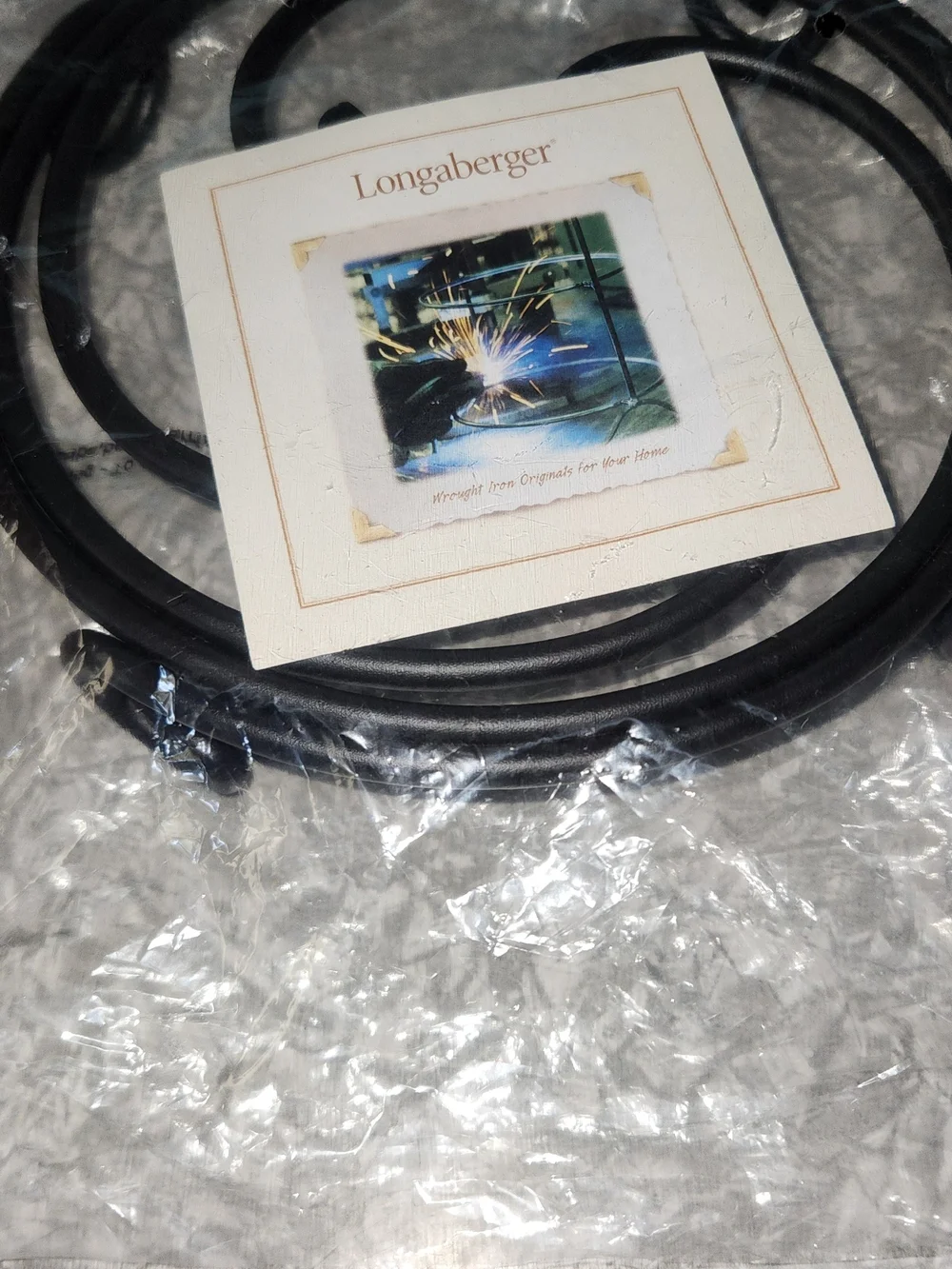 Longaberger Black Decorative Metal Trivet
